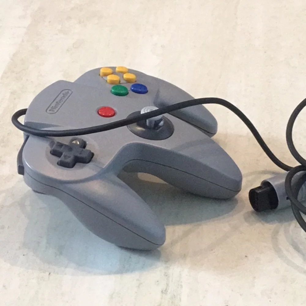 Genuine Nintendo 64 Controller Original N64 Tight Stick OEM Gray Authentic